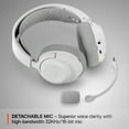 thumbnail image 4 of SteelSeries Arctis Nova 3P Wireless Multi-Platform Gaming Headset — Mobile App Control — 40 HR Battery — 2.4GHz/Bluetooth — Detachable Mic — PS5, PS4, PC, Switch, Mobile — White, 4 of 9