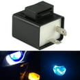 thumbnail image 2 of Turn Signal Light Relay, Durable Widely Used Car Flasher Relay, For Motorcycles Home Cars Auto Repair Shop, 2 of 8