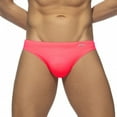 thumbnail image 2 of Pitauce Mens Low Waist Swim Briefs Quick Dry Bikini Swimsuit Solid Color Elastic Waist Bathing Suit, M-2XL, 2 of 4