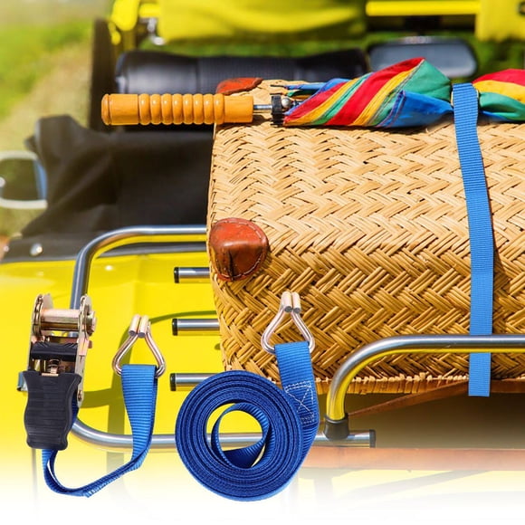 OULII 1 Set Heavy Load Handling Binding Device Polyester Blue for Travelers