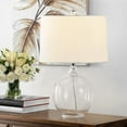 thumbnail image 3 of SAFAVIEH Orlen 23.5 in. Classic Contemporary Table Lamp, Clear, 3 of 6