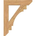 thumbnail image 3 of Ekena Millwork 5 1/2"W x 32"D x 40"H Merced Slat Smooth Bracket, Western Red Cedar, 3 of 4
