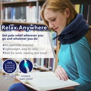 Cervical Neck Traction Device for Instant Neck Pain Relief - Inflatable & Adjustable Neck Stretcher Neck Support Brace, Best Neck Traction Pillow for Home Use Neck Decompression