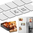 thumbnail image 3 of WINDLAND 34pcs Sublimation Magnet Blanks Refrigerator Magnets Personalized Fridge Magnetic Sticker Heat Transfer Kitchen Office, 3 of 11