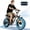 Gray, variant on ESKUTE V201D Electric Bike for Adults & Teens, 749W, 28MPH, 48V 15.6Ah Battery, 20"x4.0" Fat Tire Ebike, 7-Speed , Front Suspension, All-Terrain Electric Bicycle Black, UL2849