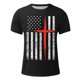 thumbnail image 4 of Camisetas de Manga Larga para Hombres Imprimir Casual Cuello Redondo Camiseta de Manga Corta, Camisetas de Manga Larga para Hombres Algodón, 4 of 4