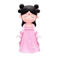 thumbnail image 2 of Muñeca de niña antigua china tradicional, estatua de niña humanoide, coleccionables, accesorios de disfraz antiguo chino para adorno de Estilo D Gloria muñeca china, 2 of 9