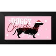 thumbnail image 2 of Phillip, Jamie 24x14 Black Modern Framed Museum Art Print Titled - Doggy Christmas, 2 of 5