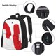 thumbnail image 3 of Balery HOHOHO Christmas Mochila Escolar 3 en 1 para Niños - Mochila Resistente con Lonchera Térmica y Estuche - Mochila Escolar para Niños y Niñas, 3 of 7