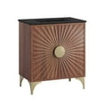 thumbnail image 2 of Modway Daylight 30" Solid Mango Wood Bathroom Vanity in Black/Walnut, 2 of 7