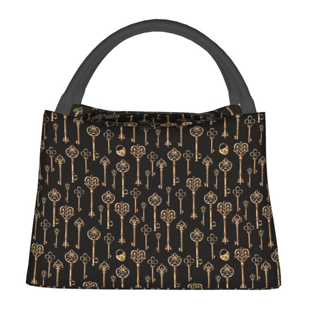 Disketp Keys Bolsa Térmica Estampada, Bolsa Térmica Aislante para Almuerzo, Playa y Campamento