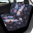 thumbnail image 4 of Uourmeti Car Seat Covers Interior Anti-Slip Car Seat Covers Full Set Polyester Lightweight Easy to Install, Fit for Truck Most Sedans Trucks, Butterfly Floral Print, 4 of 9