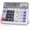 White, variant on Comix 12-Digit Desktop Calculator, Solar Battery Dual Power, Large LCD Display and Large Computer Keys, For Office Home School White
