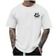thumbnail image 1 of Camisetas de Cuello de la Tripulación de los Hombres de Poliéster Impreso en Seco Rápido, Cuello Redondo de Corte 3D para Gimnasio, Carrera, Ciclismo Y Ocasional, 1 of 4