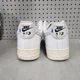 thumbnail image 3 of 2021 Ni&ke AIR FORCE 1 PAINT SPLATTER MENS SZ 11 CZ0339 100 WHITE SNEAKERS S1, 3 of 6