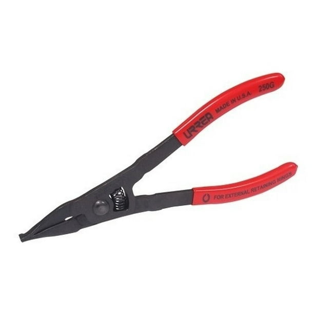 Pinza Para Anillos De Retención Punta Plana Urrea 1-1/4 250G