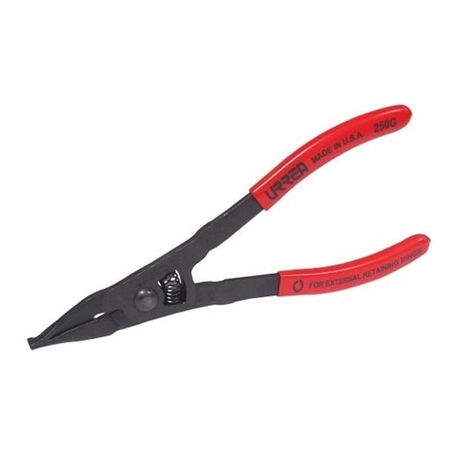 Pinza Para Anillos De Retención Punta Plana Urrea 1-1/4 250G