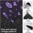thumbnail image 3 of Halloween Purple Spooky Icons Kitchen Rugs Sets Of 3,Kitchen Runner Rugs Non Skid Washable,Decorative Kitchen Floor Mats for Kitchen,Sink,Laundry,17"x30"+ 17"x47" + 17"x59", 3 of 6