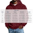 thumbnail image 3 of VBVC Men's Fuzzy Fleece Lightweight Hoodie , Winter Warm Pullover Sweatshirt For Men, S-3XL, 3 of 6