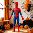 thumbnail image 5 of HTQWLP Traje de Cosplay del Hombre Araña Clásico, Mono Zentai Enterizo Completo Impreso en 3D, Disfraz de Superhéroe para Halloween y Eventos de Cosplay - 180, 5 of 5