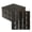 Black, variant on GVN 27pcs Wood Interlocking Deck Tiles 11.8"x11.8", Waterproof Flooring Tiles for Indoor And Outdoor,Dark Natural Wood