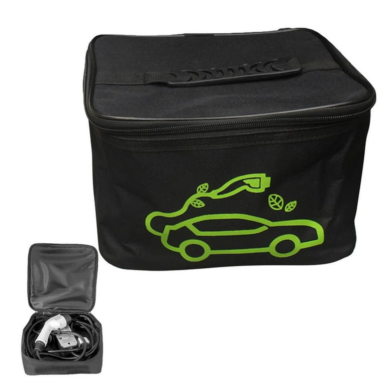Tohuu Jumper Cables Bag Cable Bag Tools Storage Bag Square and