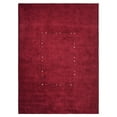 thumbnail image 4 of Get My Rugs UBSLSM105L0026A4 4 x 6 ft. Hand Knotted Loom Silk Mix Contemporary Rectangle Area Rug, Red, 4 of 5