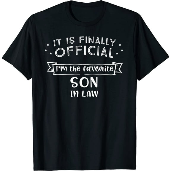 Favorite Son In Law Shirt Novelty Gifts