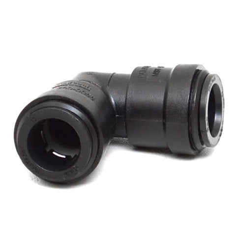 Sea Tech Boat Elbow Fitting 1214832 | Sea Ray 5/8 Inch Black Plastic