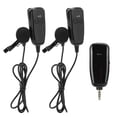 thumbnail image 3 of Micrófono inalámbrico UHF de solapa 1 para 2 minimicrófonos Sincero para iOS/Android/DSLR, 3 of 10