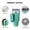 Green, variant on Tumblers 40 oz - Double-Wall Stainless Steel for Hot & Cold Drinks