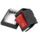 thumbnail image 4 of Interruptor Basculante DPST ON-OFF 4 Terminales Luz Roja 16A 250VAC con W, 4 of 5