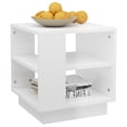 thumbnail image 2 of vidaXL Coffee Table High Gloss White 40x40x43 cm Engineered Wood, 2 of 4
