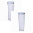 thumbnail image 1 of Oleegame 2PC Produce Storage Airtight Food Storage Cereal Plastic Kitchen Pantry Storage Container Blue, 1 of 9
