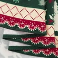 thumbnail image 5 of Christmas Tablecloth Winter Holiday Table Cloth Washable Christmas Tree Table Cover for New Years Party and Dining Room Decor-60 * 60" Round, 5 of 6