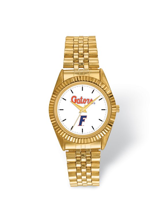 LogoArt University of Florida Pro Gold-tone Gents Watch