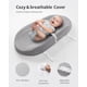 thumbnail image 4 of Cambiador Blissful Diary Baby impermeable con funda gris, 4 of 8