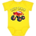 thumbnail image 3 of Inktastic Monster Truck Little Bro Boys Baby Bodysuit, 3 of 5