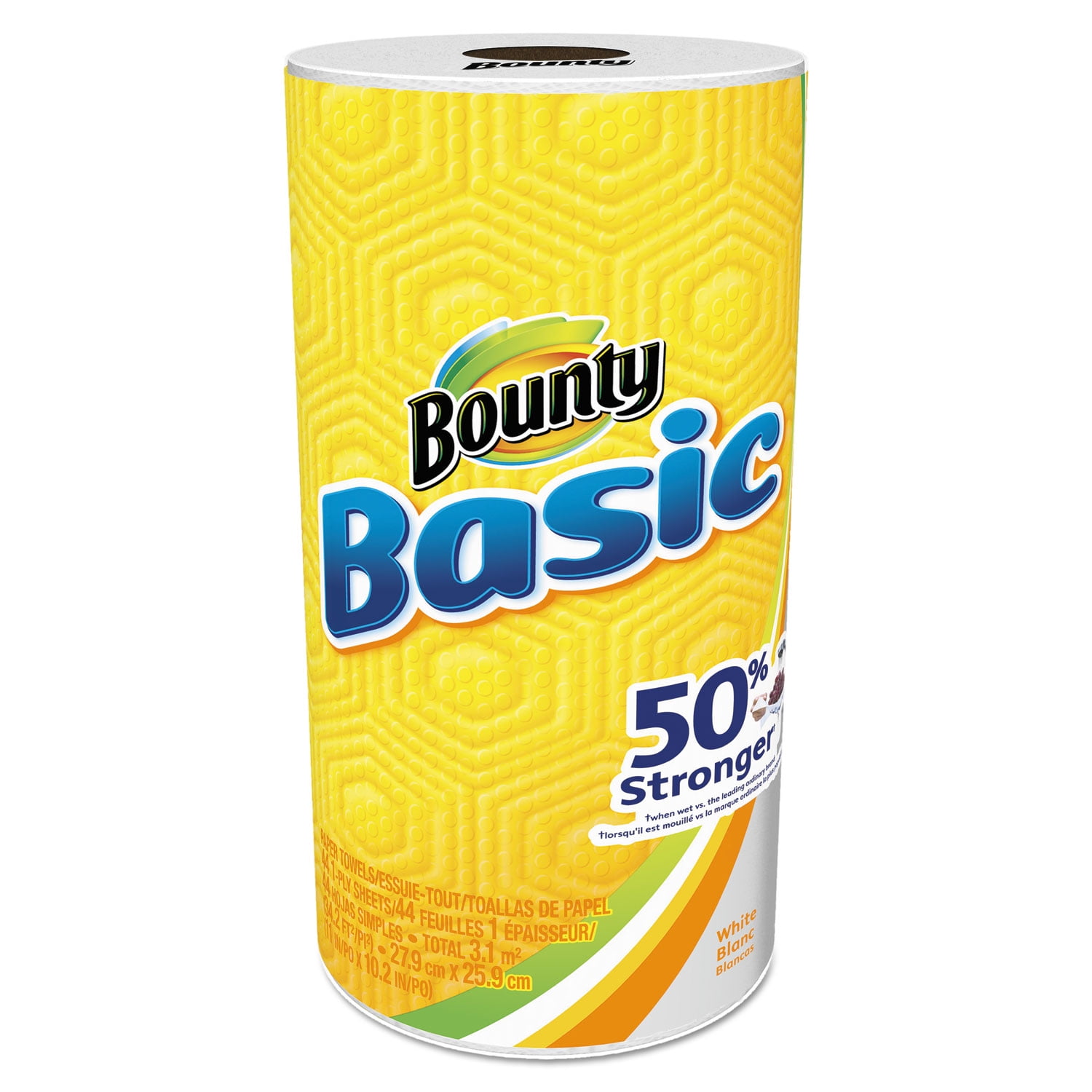 Basic Paper Towels, 10.19 X 10.98, 1Ply, 44/roll Quantity in Case 1