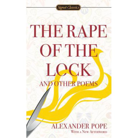 Pre-Owned The Rape of the Lock (Bedford Cultural Editions) (Paperback) 0312115695 9780312115692