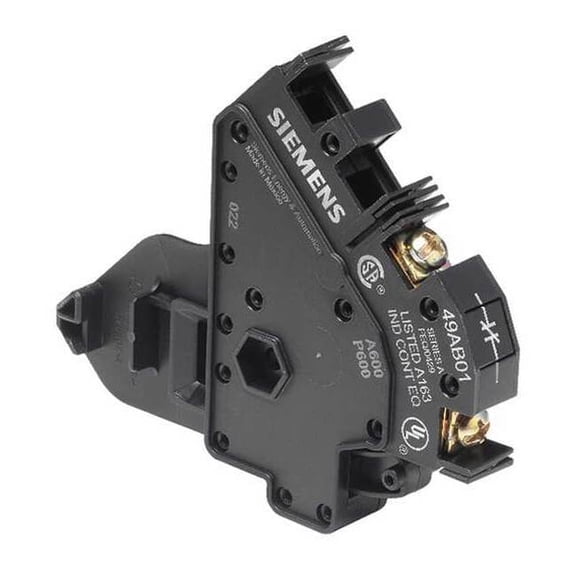 Siemens Auxiliary Contact,1NC 49AB01