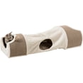 thumbnail image 5 of TRIXIE Sisal & Plush 1-Level 11.8" Cat Condos with Scratching Surface, Tunnel & Cat Toy, Brown, 5 of 6