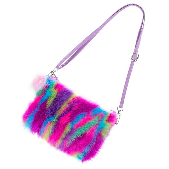 Masteelf  Plush Messenger Bag Kids Handbag Cute Purse Little Girl Girls Purses Child