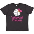 thumbnail image 3 of Inktastic Volleyball Butterfly Princess Youth T-Shirt, 3 of 5