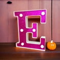 thumbnail image 6 of 16cm Purple Letter Lights DIY Luminous Number Lamp Battery 6.3in Power Plastic for Mariage Birthday Party Home Fashion Decor (Y,16cm-purple), 6 of 7