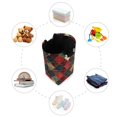 thumbnail image 7 of Yayeee Freestanding Laundry Hamper with Handle Collapsible Large Storage Basket for Clothes, Dark Tartan Pattern, 7 of 7