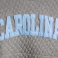thumbnail image 3 of Women's Pressbox Heather Charcoal North Carolina Tar Heels Moose Quilted Pullover Sweatshirt, 3 of 4