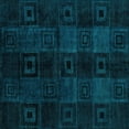 thumbnail image 1 of Ahgly Company Indoor Square Abstract Light Blue Modern Area Rugs, 3' Square, 1 of 4