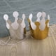 thumbnail image 3 of EeaseMX 12 coronas de papel para sombreros, coronas de cumpleaños para decoraciones de fiesta infantil (doradas y plateadas), 3 of 7