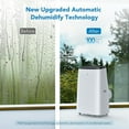 thumbnail image 4 of 15000 BTU Portable Air Conditioner with Dehumidifier & Fan - 3-in-1 Cooling Unit for Rooms Up to 850 Sq.Ft, 100Pints/Day Dry Mode, 50dB Ultra Quiet, Self-Evaporative, Window Kit Included, 4 of 8